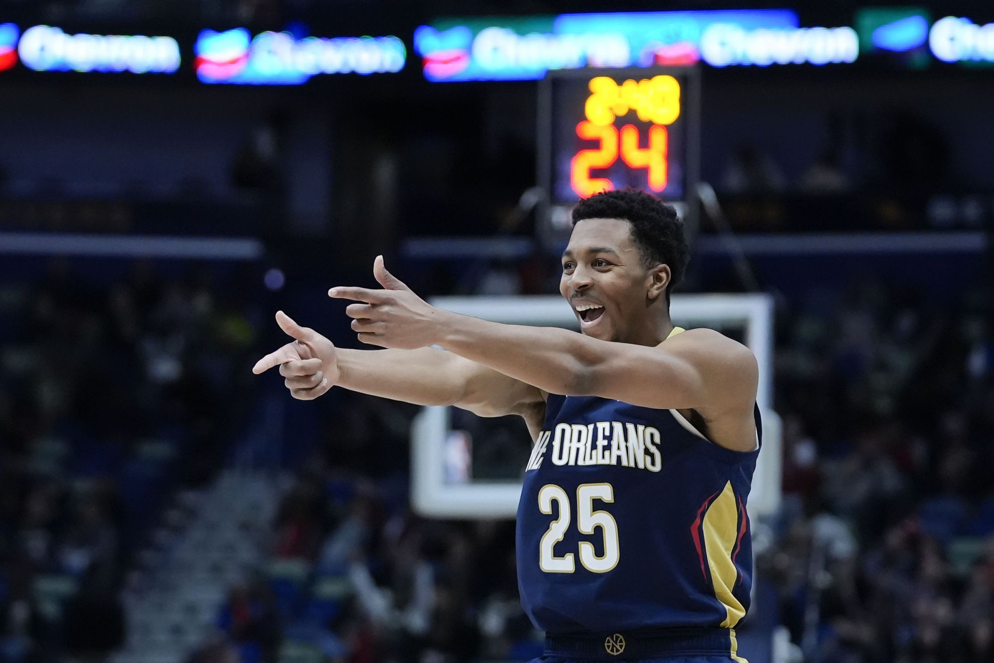 marco! Murphy ultrapassa Jrue Holiday pelo segundo lugar na lista de três pontos de todos os tempos do Pelicans