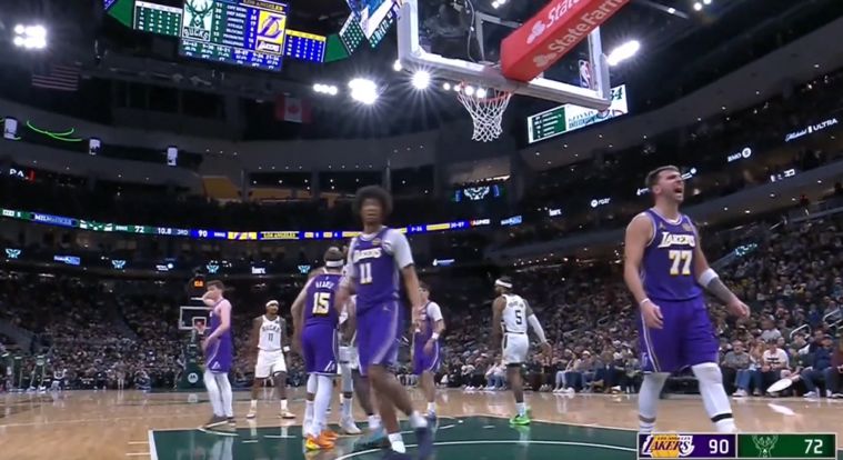 Diversão! Doncic rugiu após lance livre de Antetokounmpo: O basquete não mente